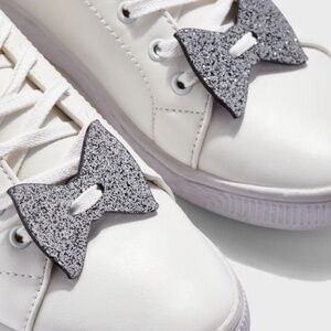 New Call It Spring 2 Piece Sparkly Shoe Ornaments